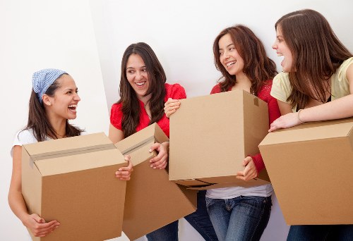 Preparation of furniture for a local removal service in Earls Court