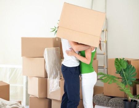 Professional packing materials prepared for a move in Earls Court