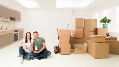 Earls Court moving truck used for local home and business relocations