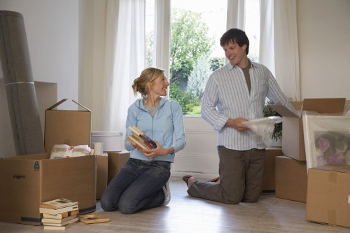Careful packing and furniture protection for a flat move in Earls Court