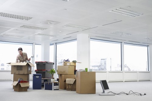 Local commercial movers handling access challenges in Earls Court